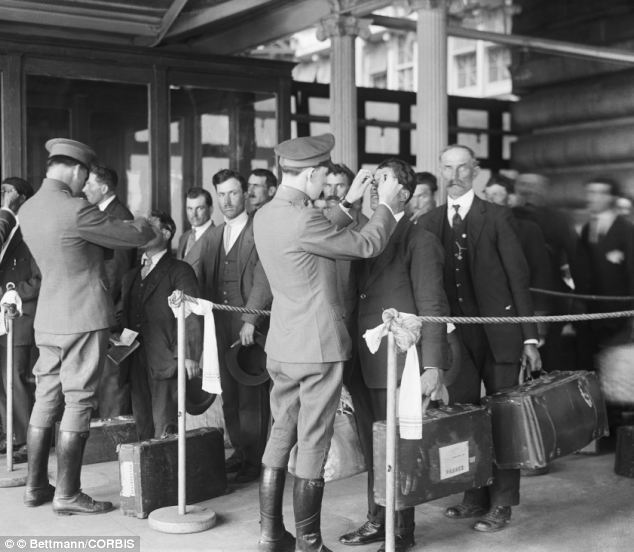 1920s Immigrant Health Inspectors, Ellis Island