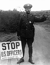 US Border Patrol Man, 1920s