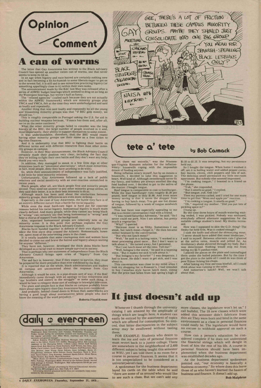 Evergreen, 1973-09-27 pg 4 