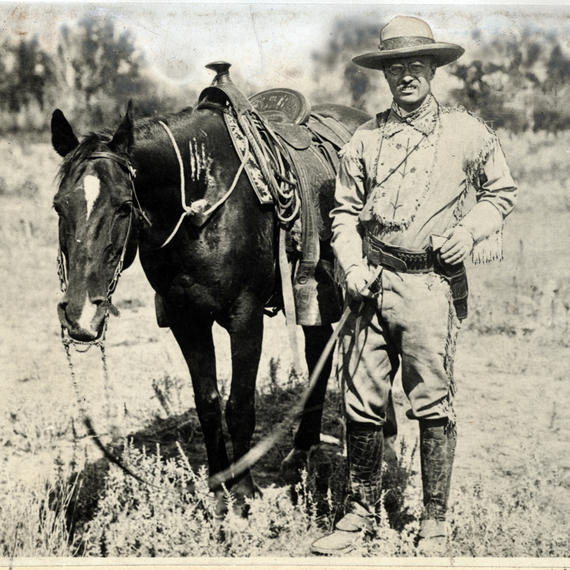 Theodore Roosevelt in the Badlands 