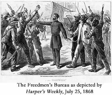 Freedman's Bureau's difficulties during Reconstruction