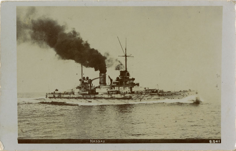 S.M.S. Nassau postcard<br />
