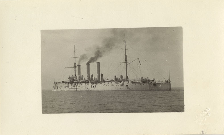 Cruiser Aurora postcard