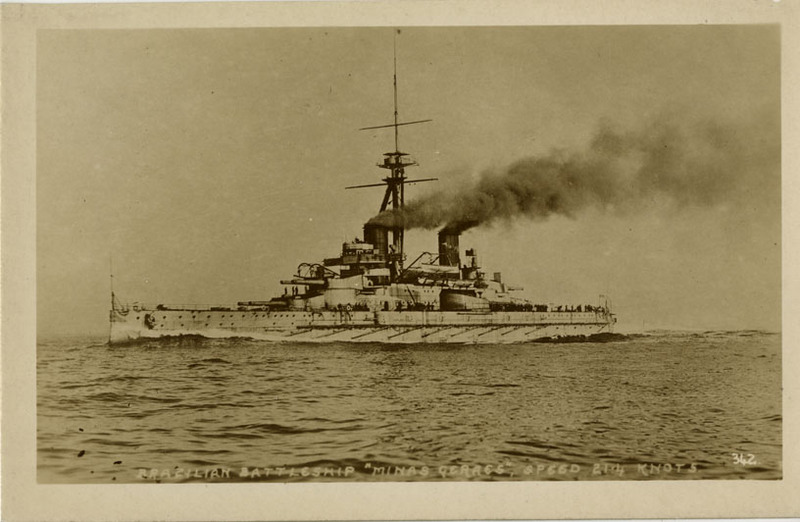 Battleship Minas Geraes postcard