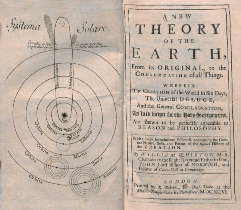 Theory of the Earth title page