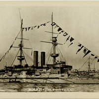 H.M.S. Royal Sovereign postcard