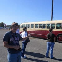 Kearby and the Hanford Bus