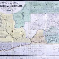 Map of south eastern Washington Territory compiled from  official surveys and published by Eastwick, Morris &amp; Co. ; drawn by John  Hanson, (1878)