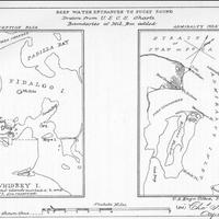 Deep water entrances to Puget Sound, Deception Pass, Admiralty Inlet, (1884)