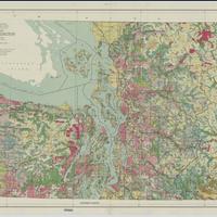 Forest type map, state of Washington, NW sheet (1936)