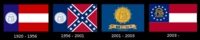 Georgia State Flag chronology